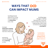 Ways that OCD can impact mums