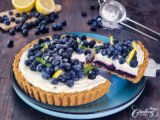 No-Bake Lemon Blueberry Tart with Mascarpone