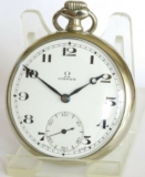 Omega nickel pocket watch, 1923