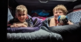 Can you sleep a family of four in a Defender?