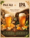 Pale Ale vs. IPA: Understanding the Differences, Similarities, and Flavor Spectrum