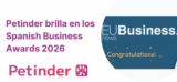 🏆 ¡Doble Celebración! Petinder brilla en los Spanish Business Awards 2026 🐾