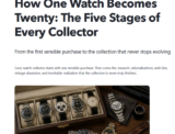 My Eastern Watch Collection: The Stages of a Watch Collector