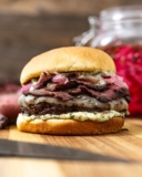 Picanha Burger with Chimichurri Mayo