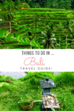Things to do in Bali: From an Expat that Lives Here!