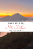 Mt. Batur Hike: Sunrise Volcano Trekking in Bali
