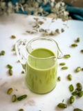Pistachio Simple Syrup Recipe (with Blanching Tips)