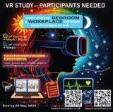 Volunteers needed for  Exploring Psychophysiological Responses to Environmental Design Using Virtual Reality (VR) Settings