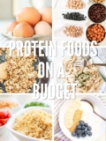 Grocery List of Protein Foods on a Budget