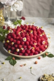 Raspberry Bundt Cake with Chamomile