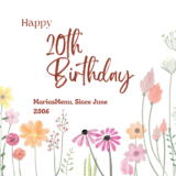 MariasMenu Turns 20 — The Sweet, The Spicy & Everything In Between