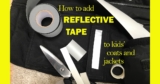 How to Add Reflective Tape to Kids’ Coats and Jackets