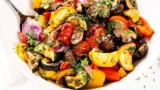 Garlic-Herb Roasted Summer Vegetables