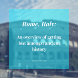An overview of getting lost amongst ancient history –