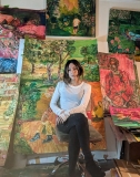 Martha Zmpounou: Glowing Layers – Jackson’s Art Blog