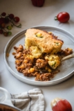 Tamale Pie with Jalapeno Cornbread Crust