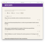 swissmiss | Seth’s Riff’s
