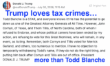 Trump Decides He’d Rather Have Tax Crimes and Rewards for Terrorists Than a Todd Blanche Confirmation