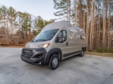 RV Queen Bed, Hidden Shower, and Remote Office Turn This Ram ProMaster into a Road-Ready Home