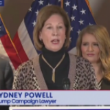 The Statue of Liberty today is Patriot Sidney Powell