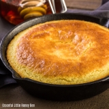 Old-Fashioned Skillet Cornbread – Graceful Little Honey Bee