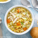 Easy Slow Cooker Chicken Noodle Soup