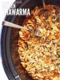 Simple Slow Cooker Chicken Shawarma