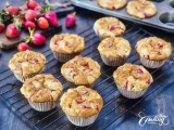 Strawberry Cottage Cheese Muffins – Home Cooking Adventure