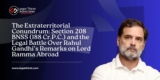The Extraterritorial Conundrum: Section 208 BNSS (188 Cr.P.C.) and the Legal Battle Over Rahul Gandhi’s Remarks Abroad