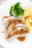 Easy Oven Roasted Turkey Breast Recipe (Bone-in)