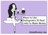 Ways to Use Instagram’s 30 Reel Links to Make Money