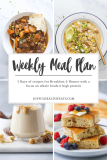 Weekly Meal Plan #37 | Easy Healthy Recipes