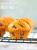 Chocolate Chip Pumpkin Muffins Recipe