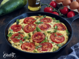 Easy Tomato Zucchini Frittata – Healthy, High-Protein and Gluten-Free