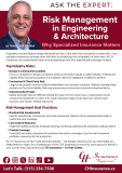 ASK THE EXPERT: Risk Management in Engineering & Architecture