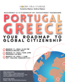 GOLDEN VISA CENTRALE LAUNCHES MARCH ROADSHOW SHOWCASING PORTUGAL AND GREECE INVESTMENT OPPORTUNITIES – Take Off Philippines by Miyo Briones Jr