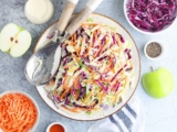 Light and Creamy Apple and Cabbage Slaw