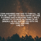 Baptized By Fire — Unashamed of Jesus – Christ Talk