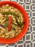 White Chicken Poblano Chili is this month&rsquo;s chili recipe spotlight.
