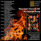 They Can’t Burn Us All by Cathryn Kemp – Bookchatter@Cookiebiscuit
