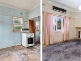 Derelict Sydney properties fetch millions under hammer as builder secures unlivable Coogee cottage