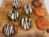 Caprese Bites and Sweetie’s Boat