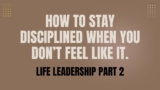 Choosing Consistency Over the “Feel-Good” Spark