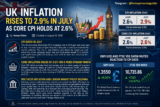 UK Inflation Rises to 2.9% in July as Core CPI Holds at 2.6% – Rehana William |Financial Consultant _Forex_Gold Xauusd| Fund Manager