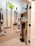 How to Add Extra DIY Storage to the Ends of a Closet | Thrifty Decor Chick