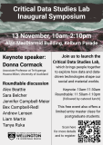 Launching a Critical Data Studies Lab – Lorena Gibson
