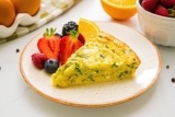 Crustless Zucchini Pie without Bisquick