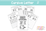Cursive Letter B Worksheets (Free Printable for Kids)