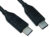 Cables Direct USB C/USB C 1m USB cable USB 3.2 Gen 2 (3.1 Gen 2) Black
