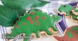 How To Make Dinosaur Cookies for a Dinosaur Party